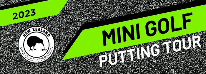 NZ Putting Tour 2023 - Event 9 & 10 - Napier logo